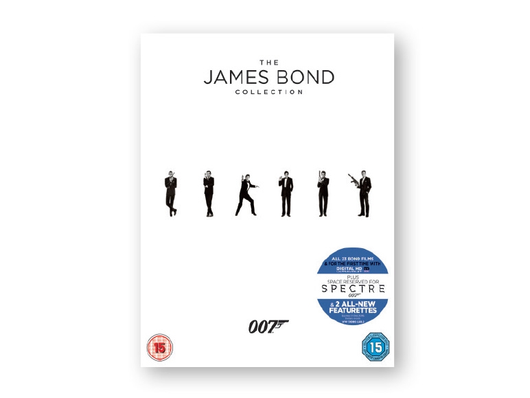 James Bond Box Set DVD Collection