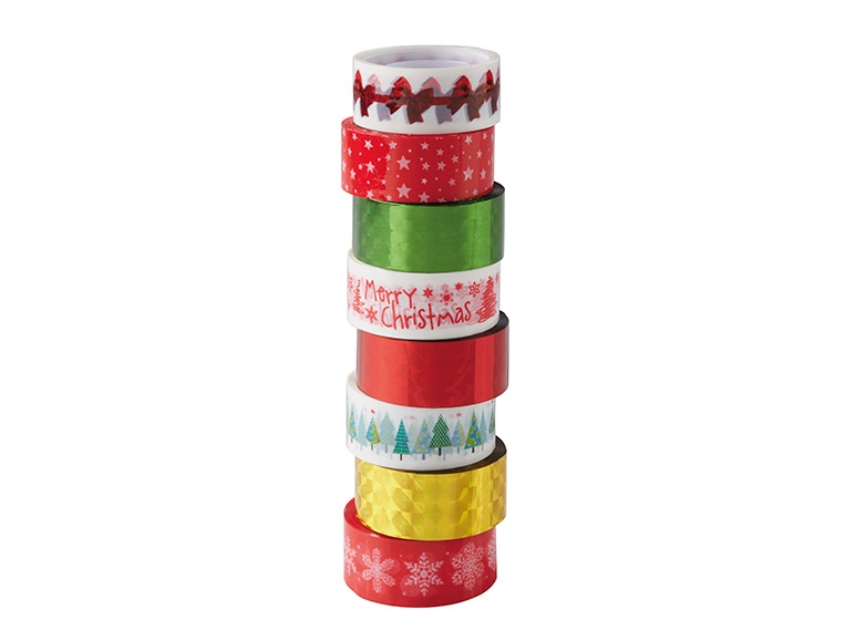 CRELANDO Christmas Decorative Tape