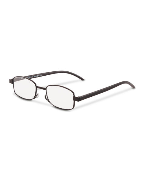 Black Reading Glasses +1.5