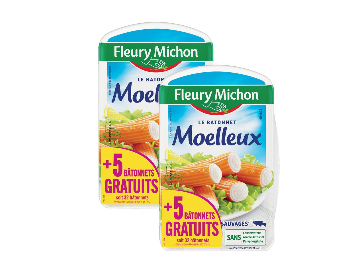 Fleury Michon 27 bâtonnets de surimi1