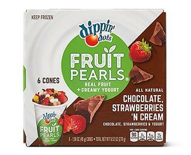Dippin' Dots 
 Wildberry 'N Cream or Chocolate Strawberries 'N Cream Fruit Pearls