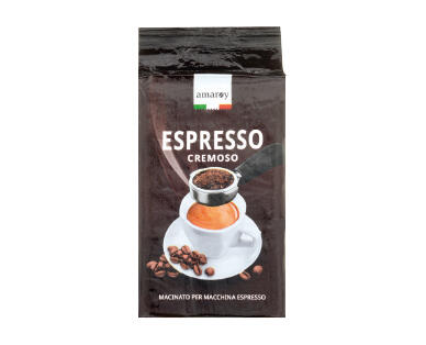AMAROY 
 Caffè espresso cremoso