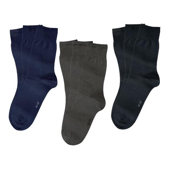 Socken für Herren, 3 Paar