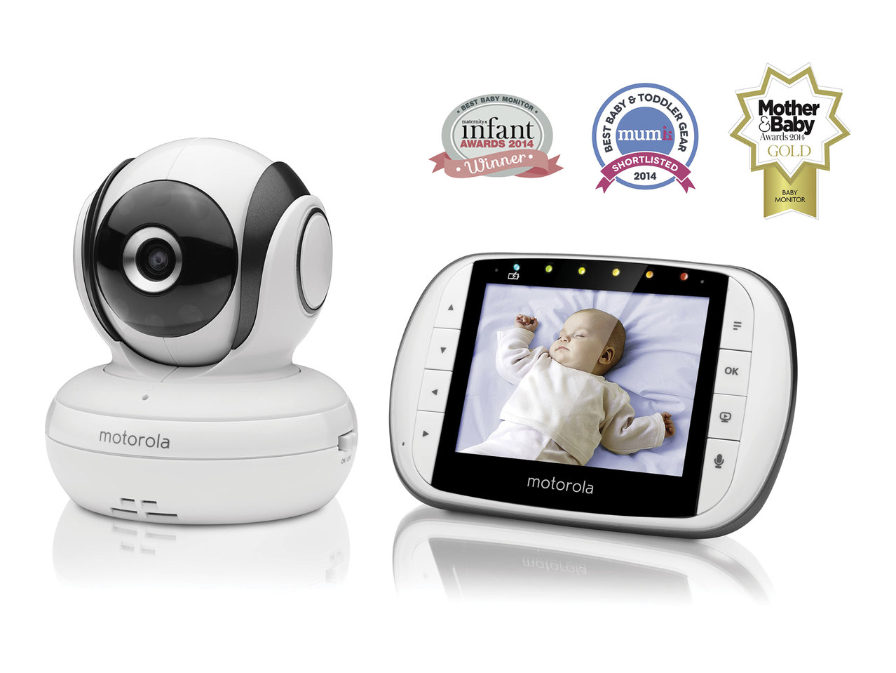 Motorola 3.5 " Digital Video Baby Monitor1