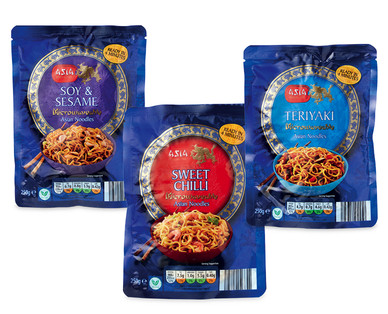 Asian Microwaveable Noodles
