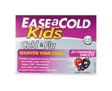Ease A Cold – Cold & Flu Chewables 24pk