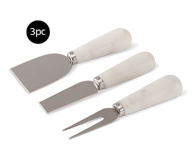 Marble Cheese Knife Set 3 Piece
