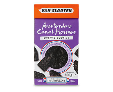Van Slooten Dutch Liquorice – Salted or Sweet 300g