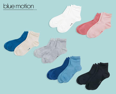 BLUE MOTION Damen-Wellness-Socken, Doppelpkg.