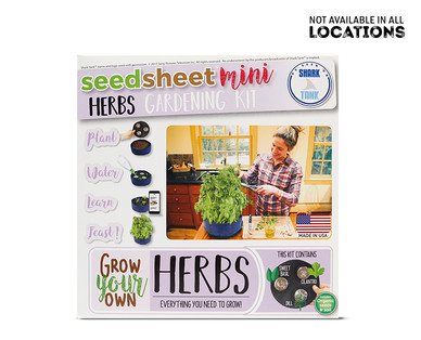 Seedsheet Mini Gardening Kit