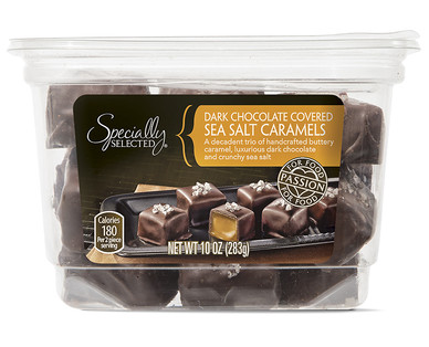 Specially Selected Dark Chocolate Covered Sea Salt Caramels