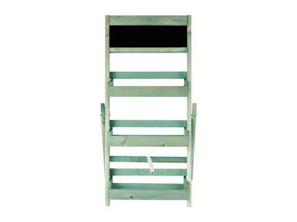 Florabest Mint Green Plant Stand with Chalk Board