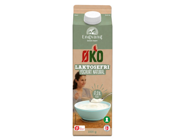ENGVANG Økologisk laktosefri yoghurt naturel