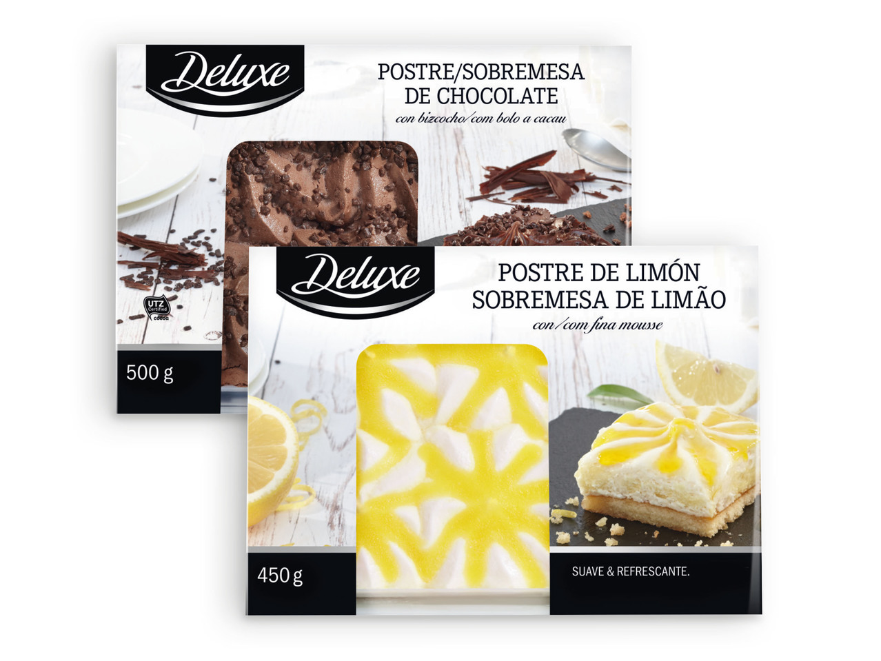 DELUXE(R) Sobremesas de Limão / Chocolate