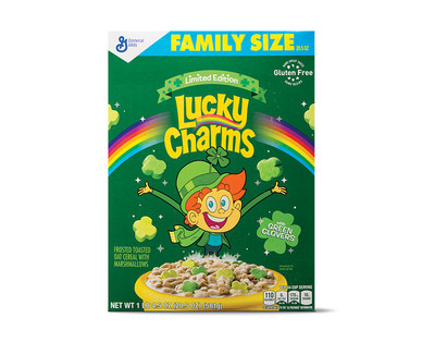 General Mills Lucky Charms St. Patty's Day Cereal