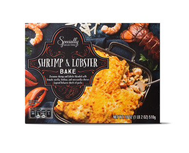 Specially Selected Lobster Mac & Cheese or Shrimp & Lobster Bake