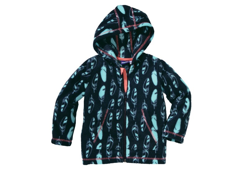 Jachetă fleece, fete 1-6 ani, 3 modele