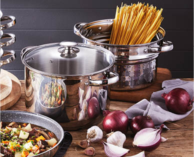 Stainless Steel Pot with Pasta Insert