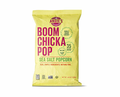Angie's BOOMCHICKAPOP Sea Salt Popcorn or Sweet & Salty Kettle Corn