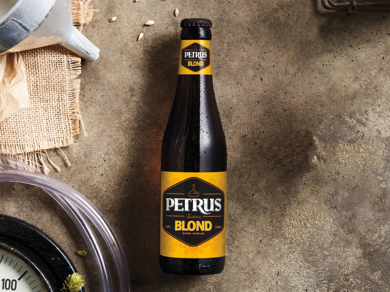 Bière blonde Petrus