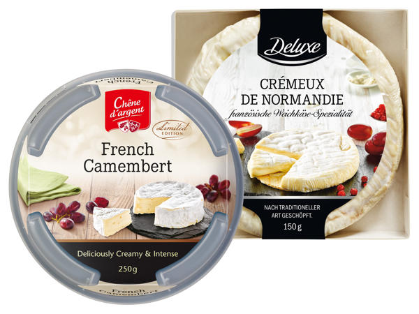 CHÊNE D'ARGENT/DELUXE Camembert/Crémeux de Normandie
