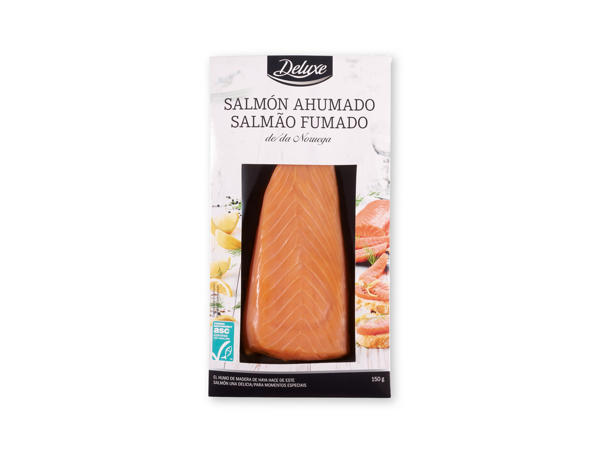 'Deluxe(R)' Lomo de salmón ahumado noruego