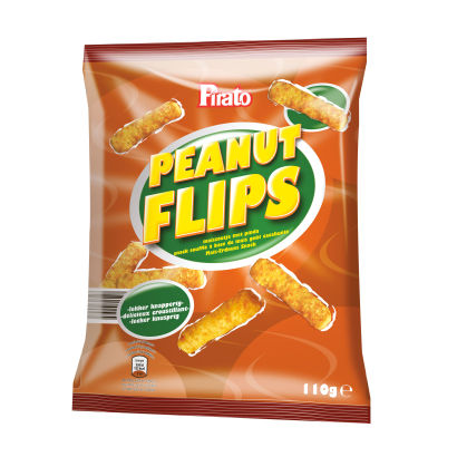 Cheese flips of peanut flips
