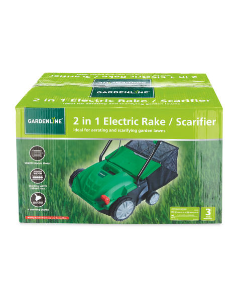 Electric Rake And Lawn Scarifier