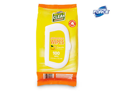 Antibacterial Wipes 100pk or Floor Wipes 20pk