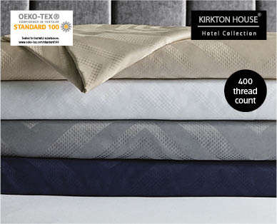 400 Thread Count Jacquard Quilt Cover Set – King Size