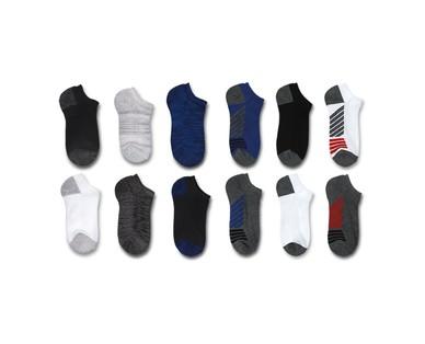 Lily & Dan Boys' 6 Pair No Show or Ankle Socks