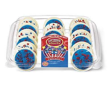 Lofthouse Patriotic Frosted Sugar Cookies