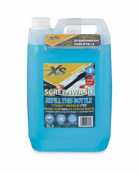 5L Screen Wash and 2 Tablets