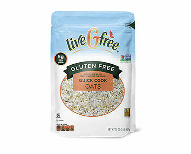 liveGfree Quick or Traditional Rolled Oats