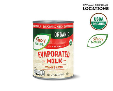 Simply Nature Organic Evaporated Milk