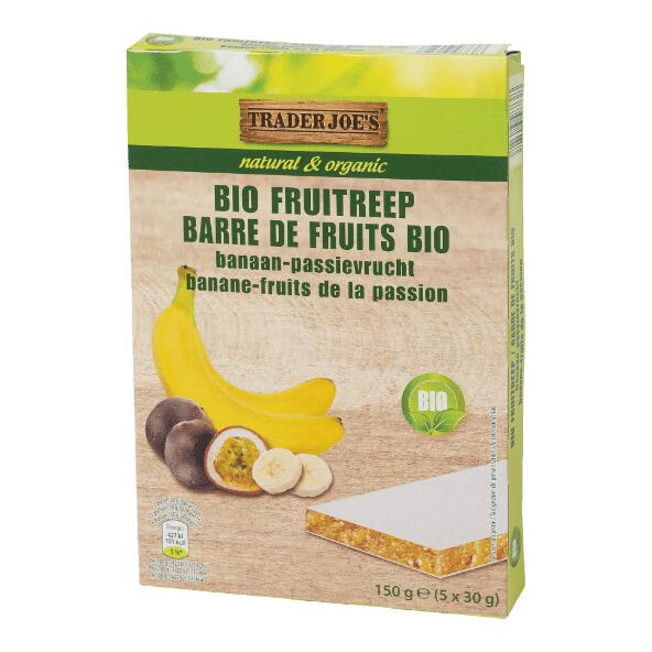TRADER JOE'S BIO(R) 				Barres aux fruits bio, 5 pcs
