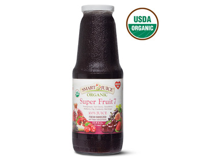 Smart Juice Organic Super Fruit 7 or Organic Antioxidant Juice