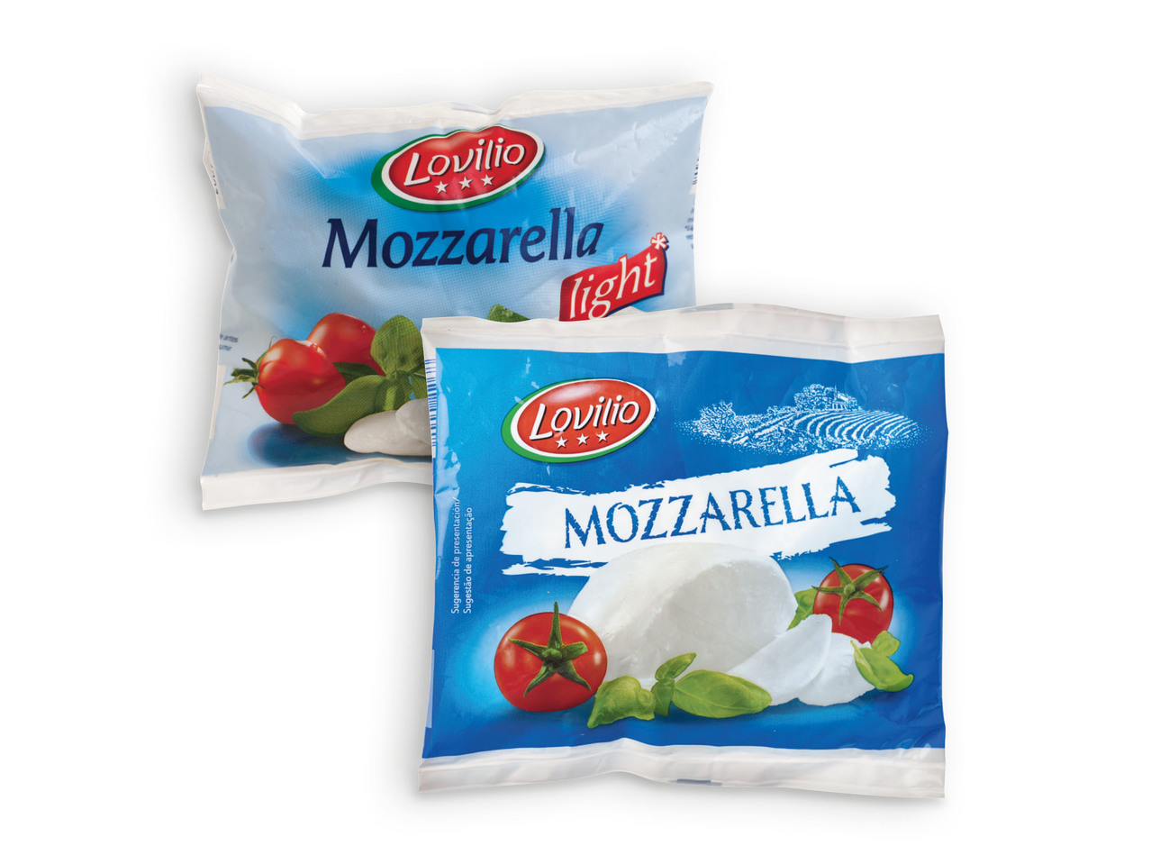 LOVILIO(R) Mozzarella Clássica / Light