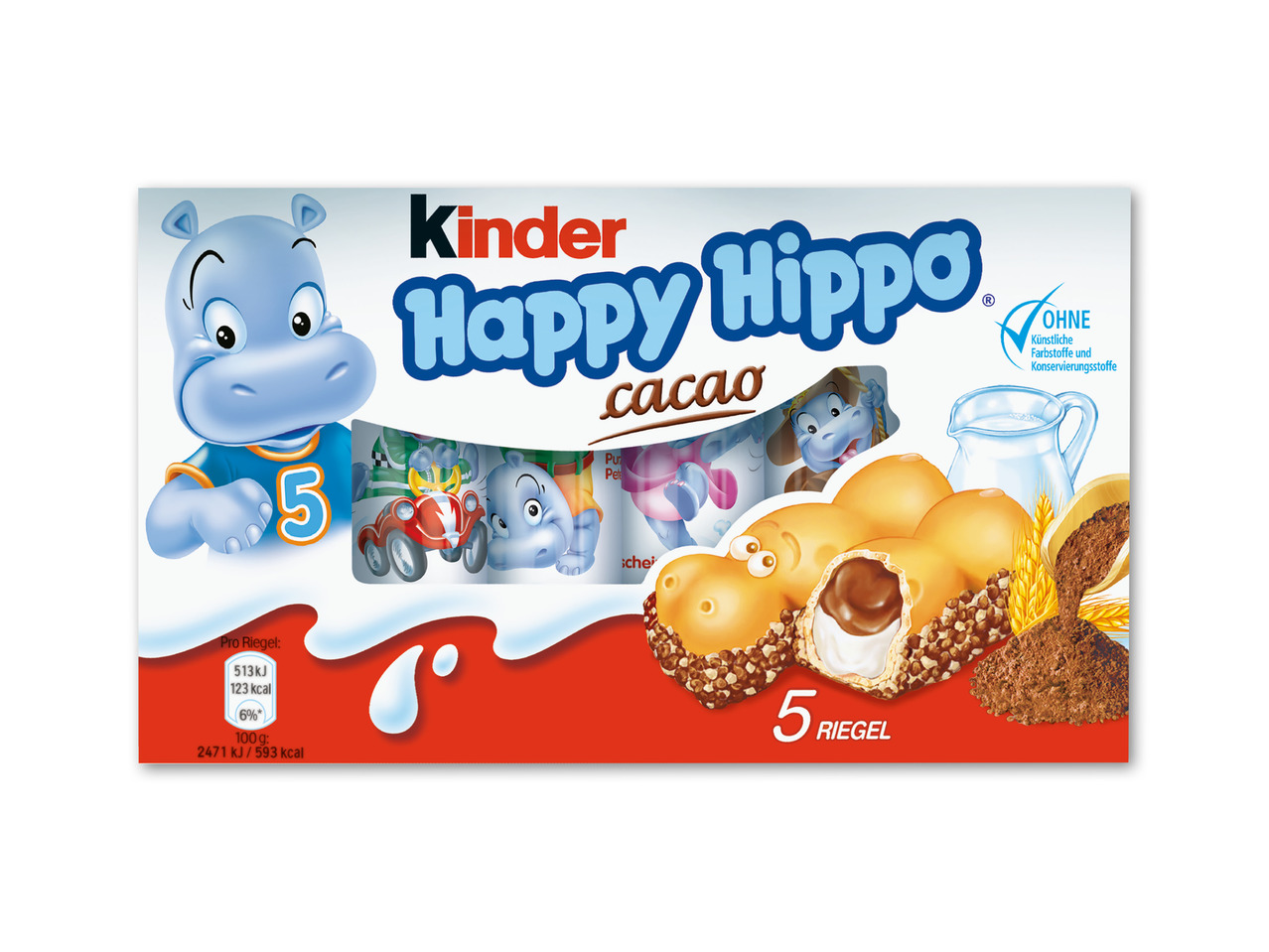 HAPPY HIPPO Chokolade