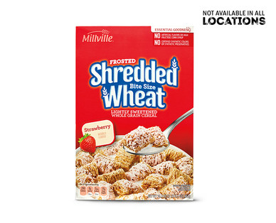 Millville Frosted Bite Size Shredded Wheat