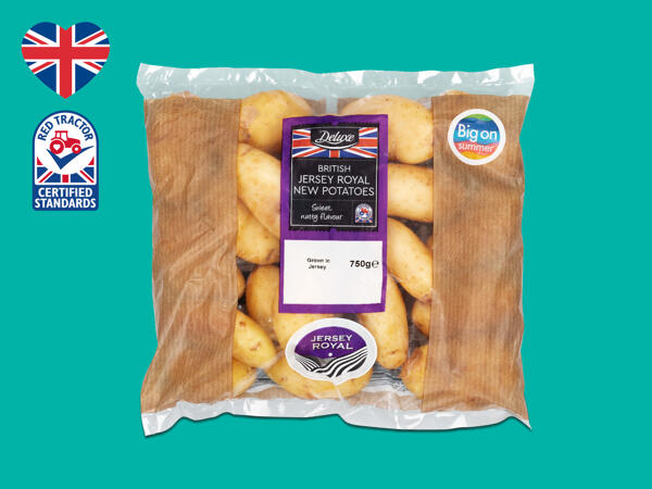Deluxe British Jersey Royal New Potatoes