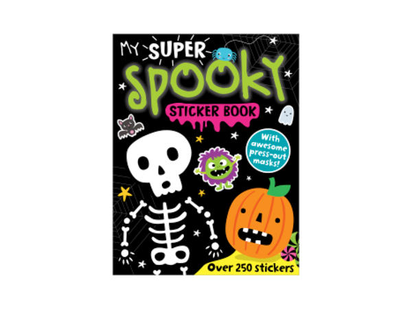 Make Believe Ideas Halloween Mask Sticker Book