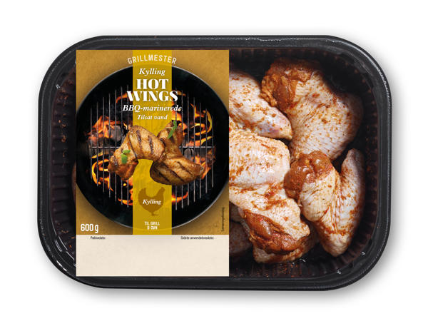 GRILLMESTER Hotwings med BBQ-marinade