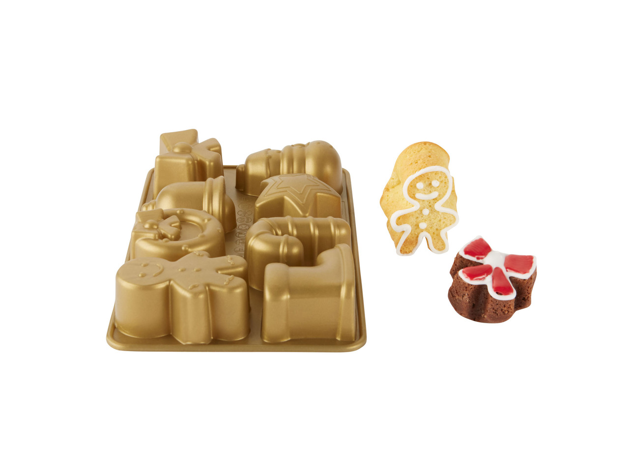Silicone Moulds and Cookie Cutters, 6 pieces