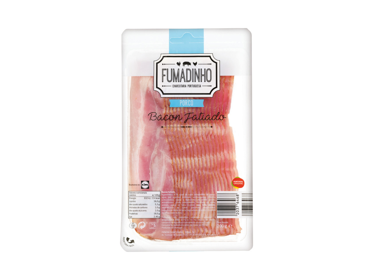 FUMADINHO(R) Bacon Fatiado