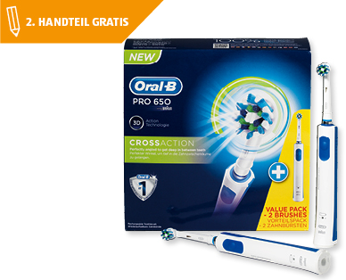 ORAL-B Elektrische Zahnbürste Oral-B PRO 650