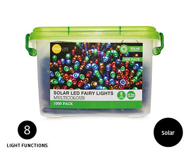 LED Solar or Low Voltage Fairy Lights 1000 Pack