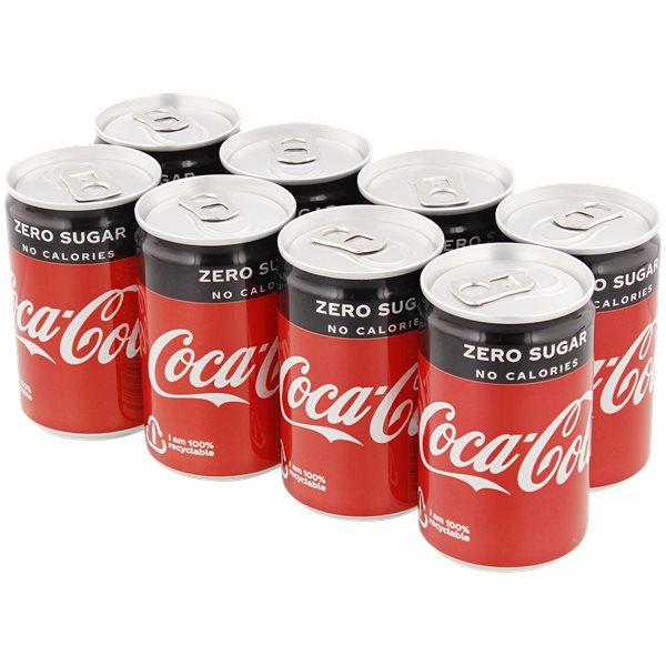 Coca Cola Zero mini-blikjes