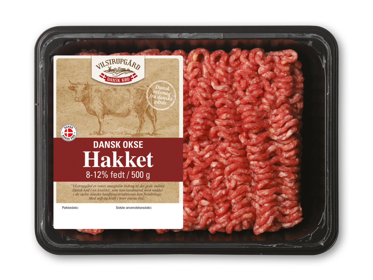 VILSTRUPGÅRD Hakket dansk oksekød
