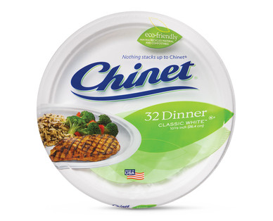 Chinet Premium White Dinner Plate